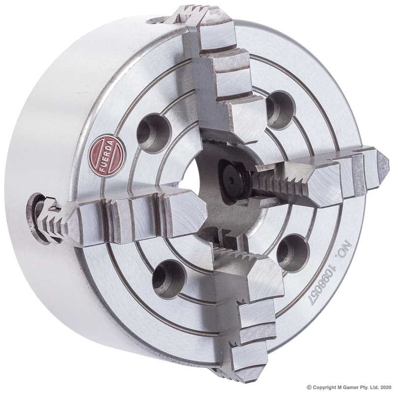 4 Jaw Independent Lathe Chuck - 200mm